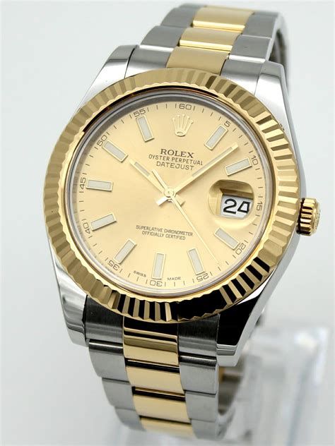 pure gold rolex champagne|rolex datejust champagne dial 41mm.